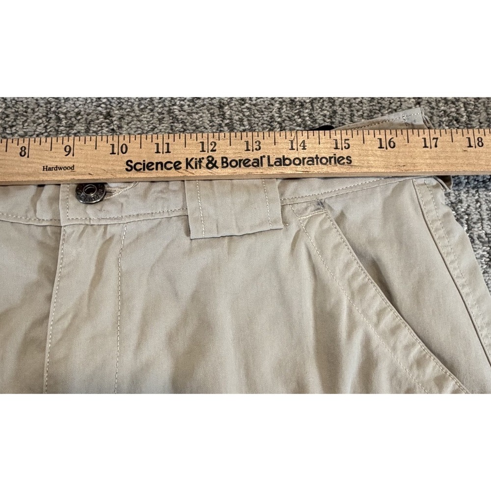 Lot of 3 Duluth Trading Nylon Shorts Large Beige Flex Dry On The Fly Relaxed Fit - Picture 13 of 13
